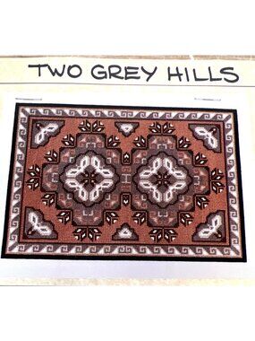 Two Grey Hills Navajo Weaving Cross-Stitch Chart Special Edition By NP Designs